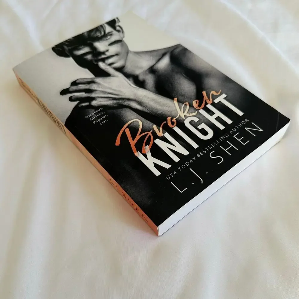 Broken Knight L.J. Shen Original Model Cover OOP Paperback Great Used